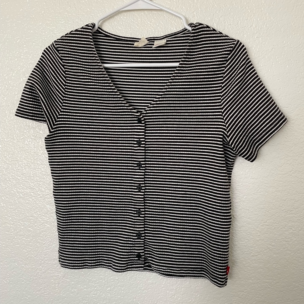 Levis Button Down Top - image 1